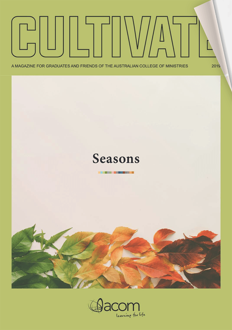 ACOM Cultivate Magazine cover 2019
